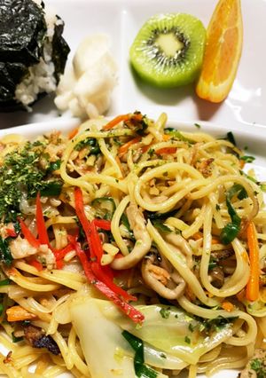 いじるだしが決めて塩焼きそば-レシピのメイン写真