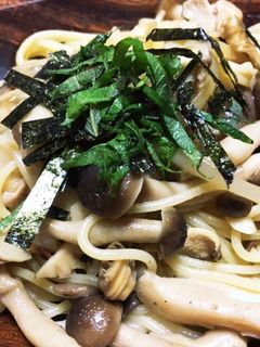 きのこと柚子胡椒の和風パスタ-レシピのメイン写真