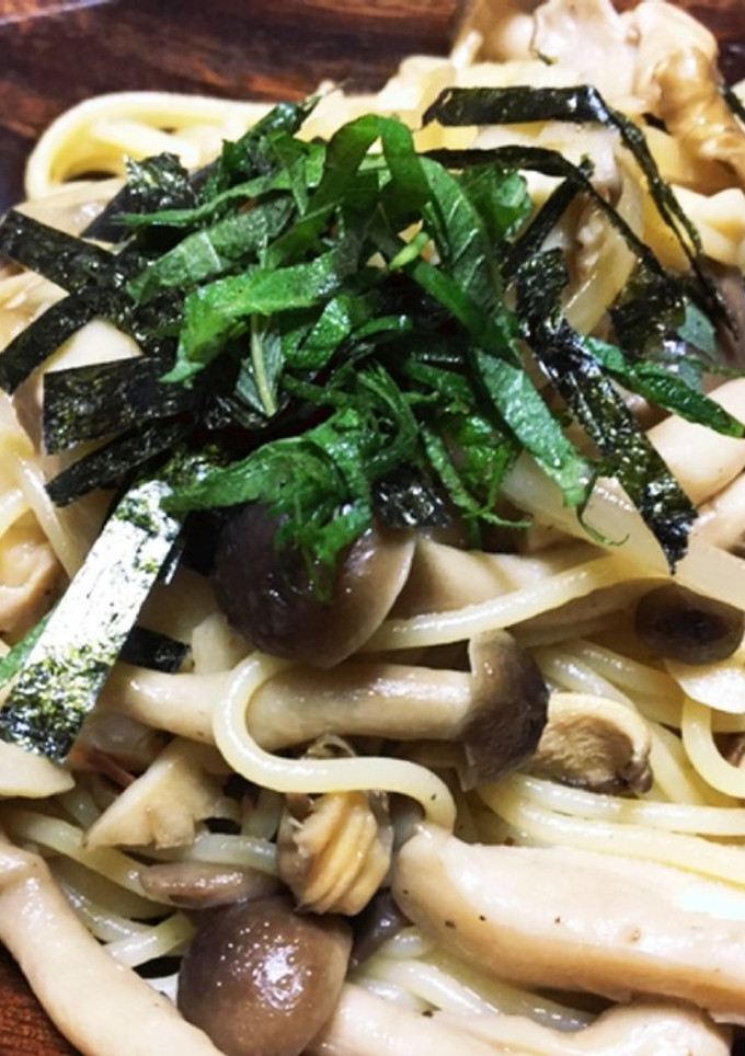 きのこと柚子胡椒の和風パスタ-レシピのメイン写真