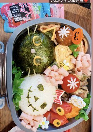 ハロウィン　キャラ弁-レシピのメイン写真