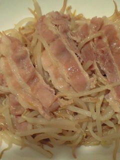 お給料日前の強い味方!! もやし&豚蒸し-レシピのメイン写真