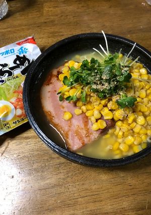 コーン塩ラーメン-レシピのメイン写真