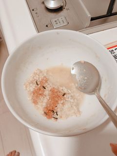 オートミールを使ったあったかおかゆ♪-レシピのメイン写真