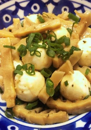 お酒に合う簡単おつまみ♪めんまチーズ-レシピのメイン写真