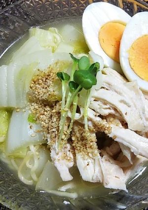 サッポロ一番塩ラーメンアレンジ-レシピのメイン写真