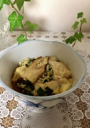 ♪白菜と豆腐の磯風味卵とじ♪-レシピのメイン写真