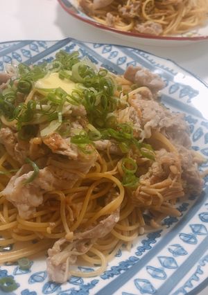 豚こまえのきのバター醤油パスタ-レシピのメイン写真