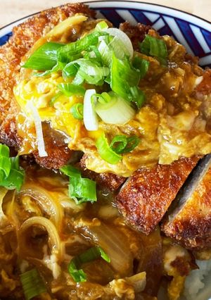 素早く美味しく♡カレーカツ丼-レシピのメイン写真