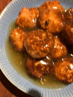 蓮根と鶏の和風ハンバーグ-レシピのメイン写真