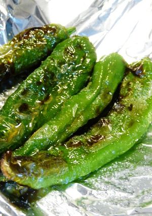 ずぼらなししとうや甘長の焼き方-レシピのメイン写真