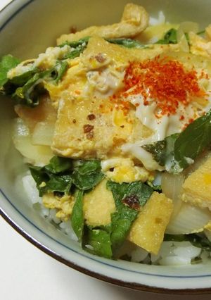 アトピーにオススメ?センダングサの衣笠丼-レシピのメイン写真