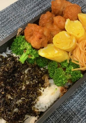 唐揚げ弁当　2020/10/01-レシピのメイン写真