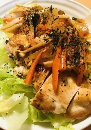 鶏肉のチーズサンドステーキ●キムチソース-レシピのメイン写真