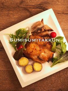 簡単♪鶏肉の柚子味噌オーブン焼き-レシピのメイン写真