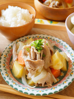 レンジで簡単!塩肉じゃが-レシピのメイン写真