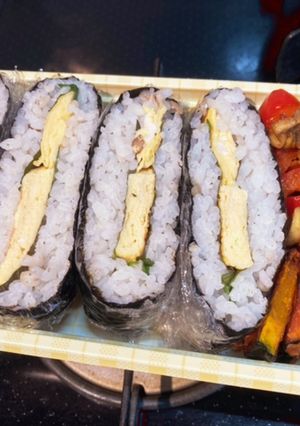 2020/10/02旦那朝ご飯弁当-レシピのメイン写真