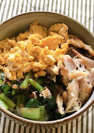 三色丼-レシピのメイン写真