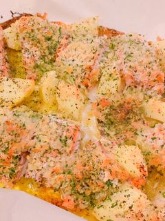 鮭とじゃがいものガーリックパン粉焼き-レシピのメイン写真