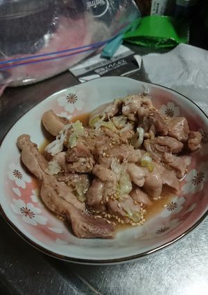 鶏のうまだれ蒸し-レシピのメイン写真