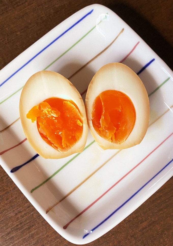 半熟煮卵-レシピのメイン写真