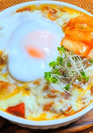 茄子のお月見カレードリア-レシピのメイン写真