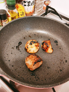 カニつみれの照り焼き-レシピのメイン写真