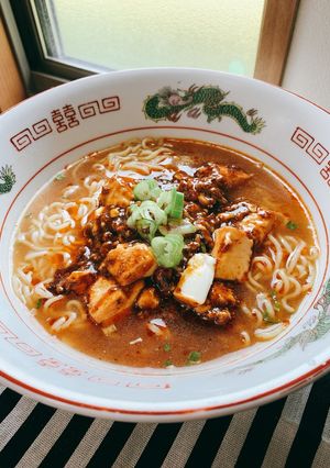四川風♡麻婆味噌ラーメン-レシピのメイン写真