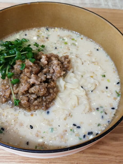 ゴマ香る!豆乳肉そぼろラーメン-レシピのメイン写真