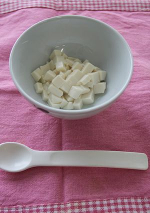 とうふの離乳食-レシピのメイン写真