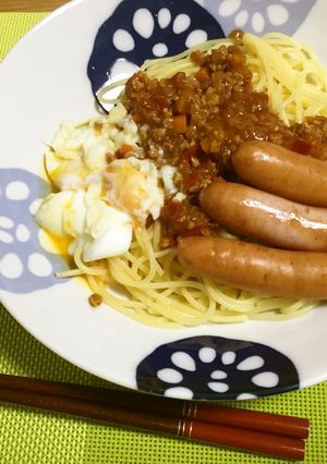 パスタと市販ルー-レシピのメイン写真