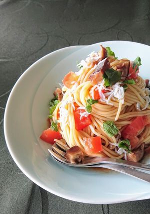 旨味トリプル冷製パスタ-レシピのメイン写真