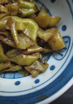 ピーマンの梅煮-レシピのメイン写真