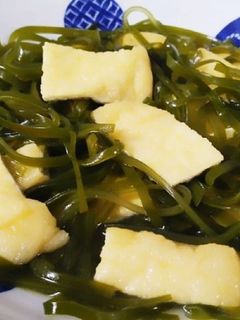 油揚げと切り昆布の煮物☆白だし-レシピのメイン写真
