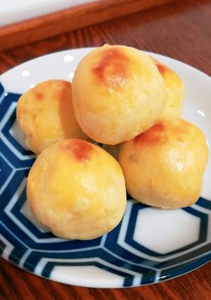 お月見まんまるスイートポテト-レシピのメイン写真
