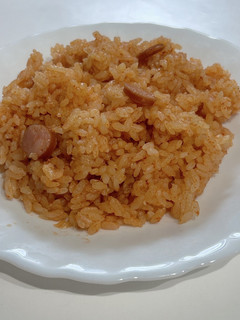 炊飯器で!具ありケチャップライス-レシピのメイン写真