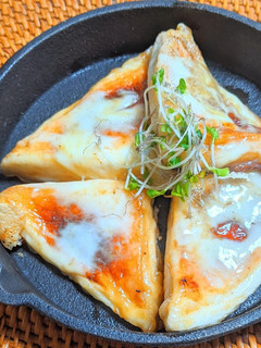 はんぺんチーズの牡蠣だし醤油焼き-レシピのメイン写真