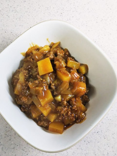 挽き肉とさつまいもの秋カレー-レシピのメイン写真