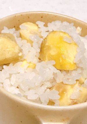 秋の味覚♡栗ご飯-レシピのメイン写真