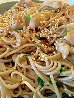 あまから!和蕎麦の焼きそば!^_^-レシピのメイン写真