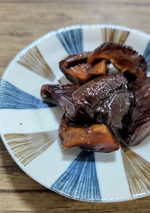 乾燥しいたけの 含め煮＆辛子しいたけ-レシピのメイン写真