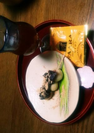 お月見と土用餅にも！豆腐白玉に餡ときな粉-レシピのメイン写真