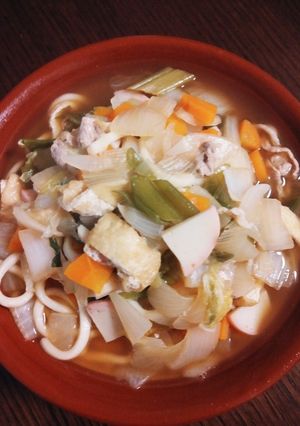 絶品☆煮込みうどん-レシピのメイン写真