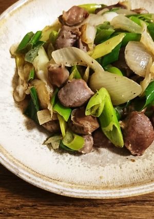 爽やか◎砂肝のゆず胡椒炒め◎スパイシー-レシピのメイン写真