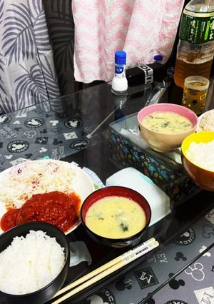 トマトソースの煮込みハンバーグ-レシピのメイン写真