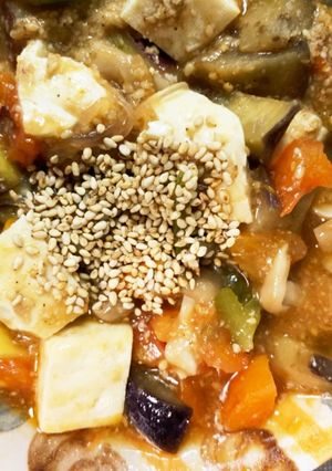 レンジ肉なしトマトスープ味噌味春雨炒め煮-レシピのメイン写真