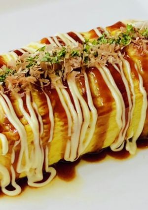 チーズinとん平焼き＊玉子焼き器で綺麗に-レシピのメイン写真