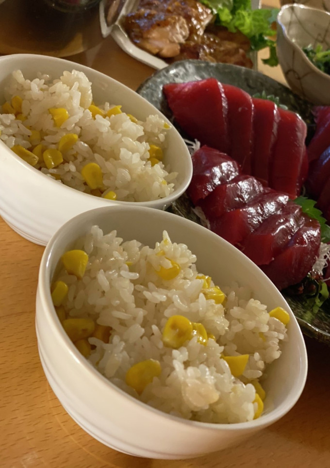 とうもろこしご飯-レシピのメイン写真