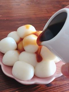 長男の得意料理♡白玉粉のみたらし団子-レシピのメイン写真