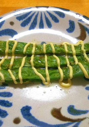 モロッコいんげん◎レンジでおつまみ-レシピのメイン写真