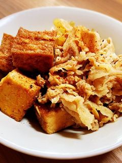 豚肉と厚揚げの肉豆腐-レシピのメイン写真
